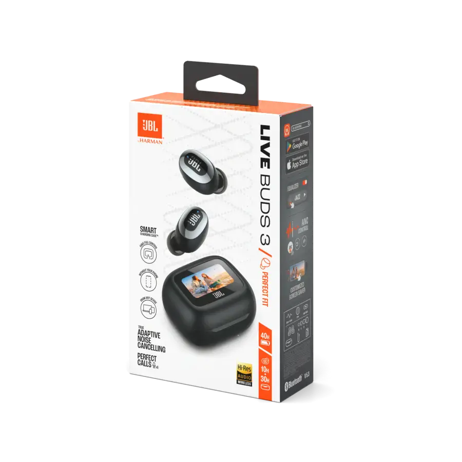 Навушники JBL Live Buds 3 - Black (JBLLIVEBUDS3BLK)