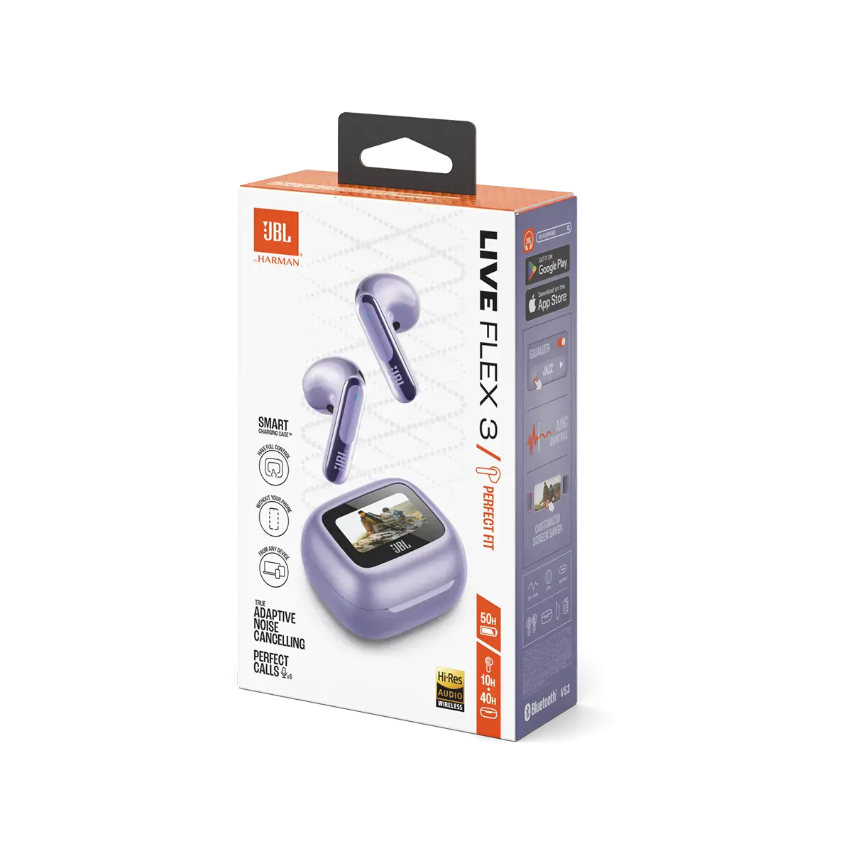 Навушники JBL Live Flex 3 - Purple (JBLLIVEFLEX3PUR)