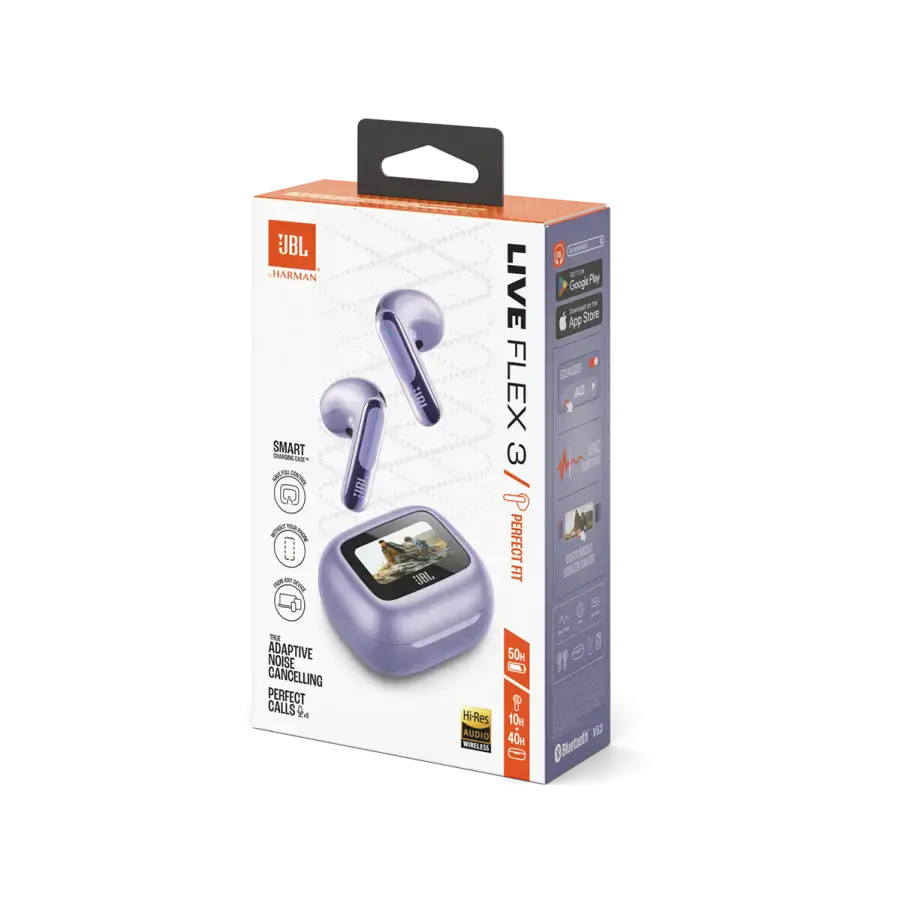 Наушники JBL Live Flex 3 - Purple (JBLLIVEFLEX3PUR)