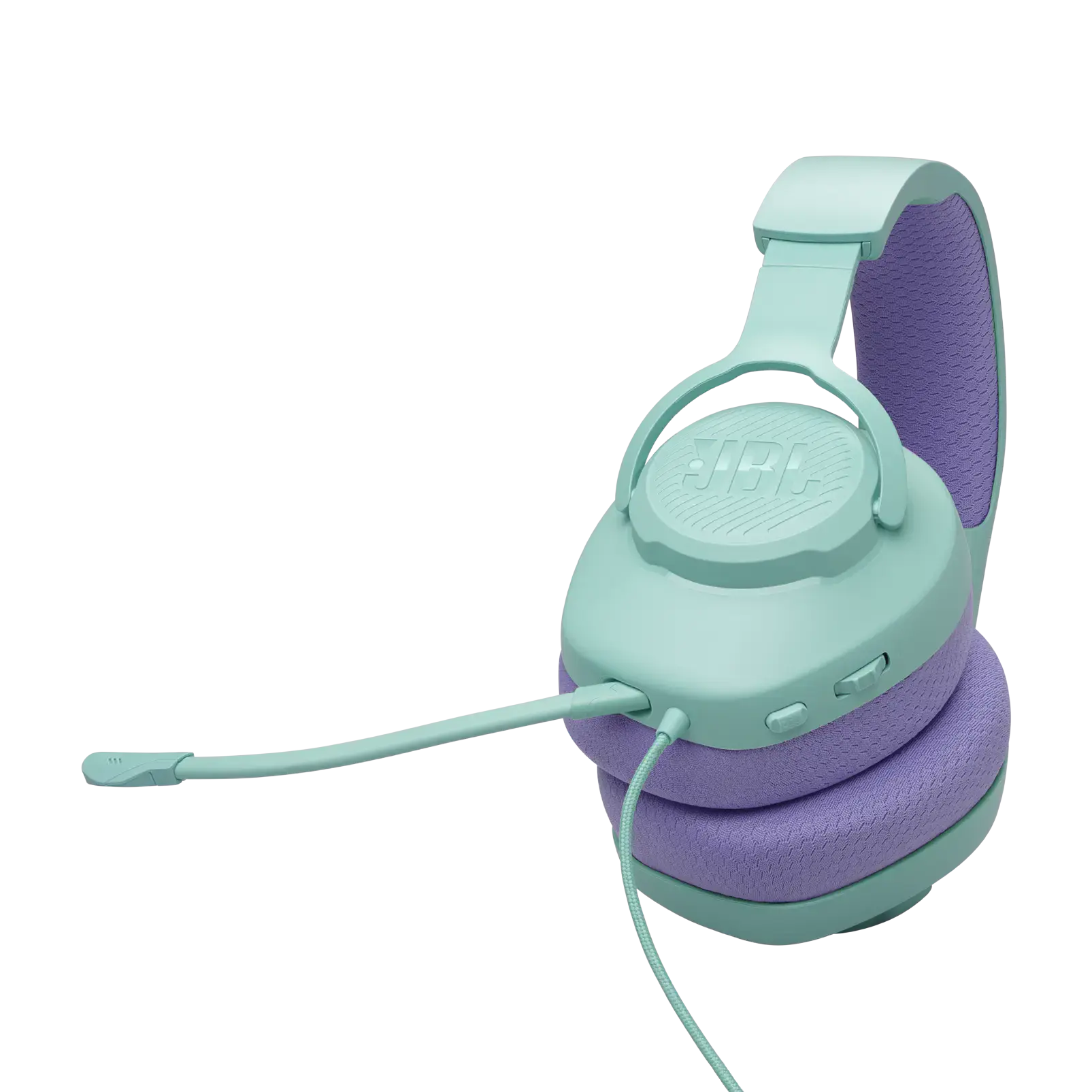 Навушники JBL Quantum 100M2 - Cyan (JBLQTUM100M2CYN)