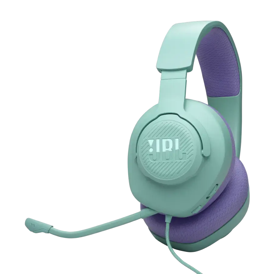 Наушники JBL Quantum 100M2 - Cyan (JBLQTUM100M2CYN)