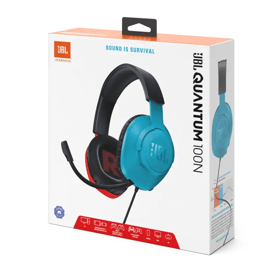 Навушники JBL Quantum 100N (JBLQTUM100N)