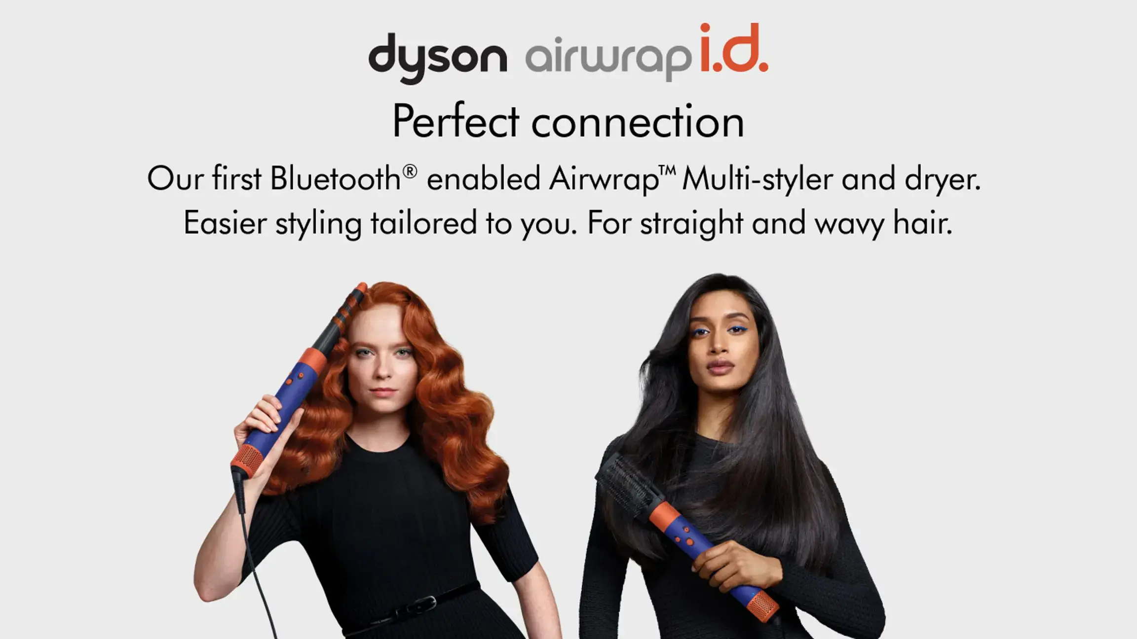 OPEN BOX Стайлер для прямых и волнистых волос Dyson Airwrap i.d. Multi-Styler and Dryer Straight to Wavy - Vinca Blue/Topaz (533670-01) EU