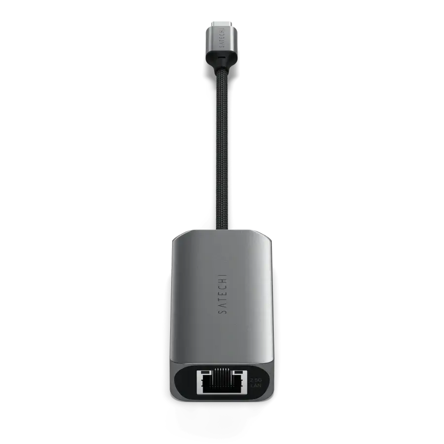 Многопортовый адаптер Satechi 4-In-1 USB-C Hub with 2.5 Gigabit Ethernet (ST-H3C25EM)