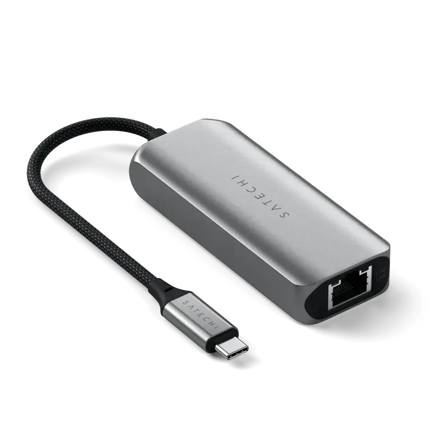 Многопортовый адаптер Satechi 4-In-1 USB-C Hub with 2.5 Gigabit Ethernet (ST-H3C25EM)