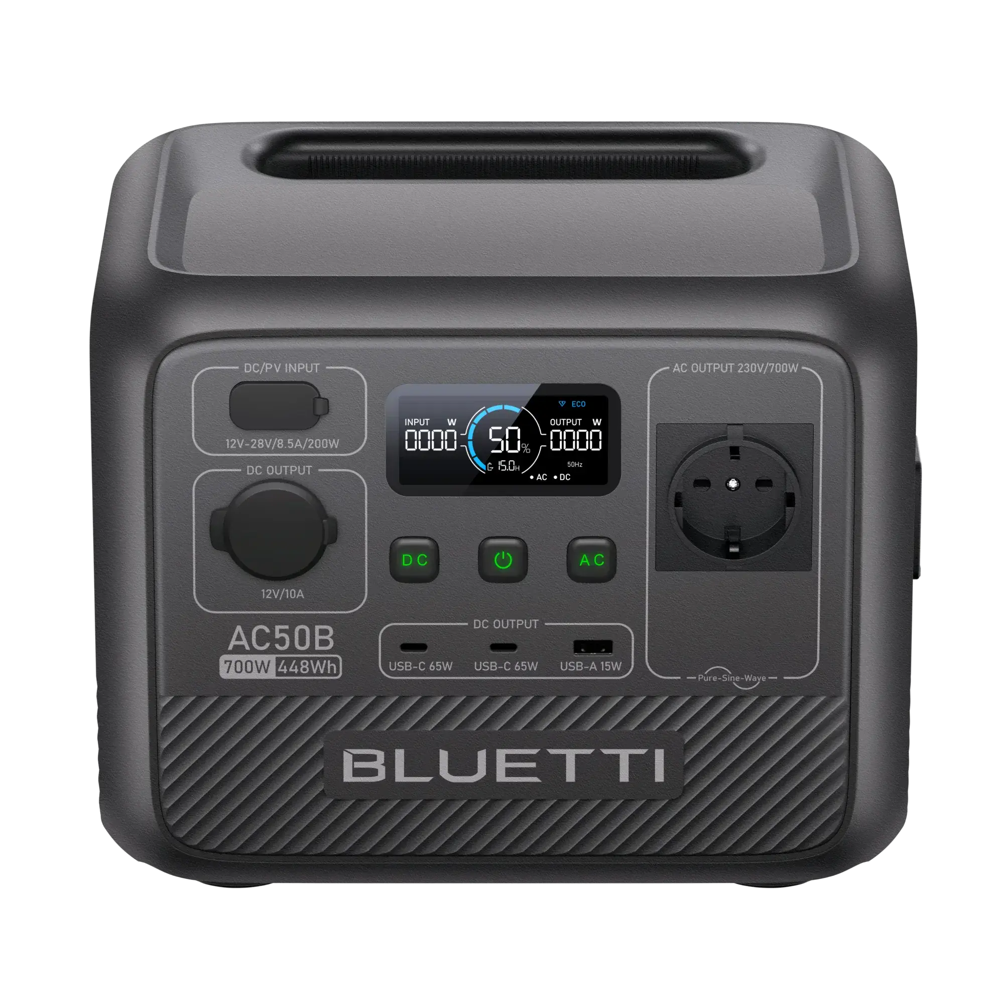 Портативна зарядна станція BLUETTI AC50B Portable Power Station | 700W 448Wh