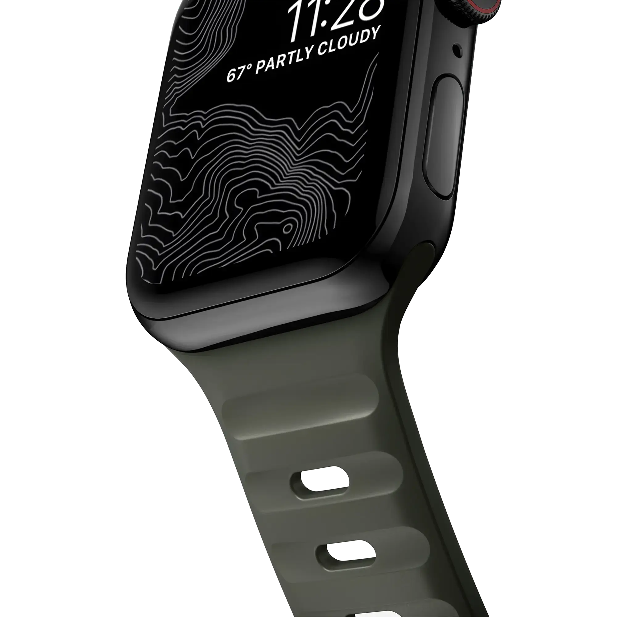 Ремешок NOMAD Sport Band - Ash Green для Apple Watch 42/44/45/49mm