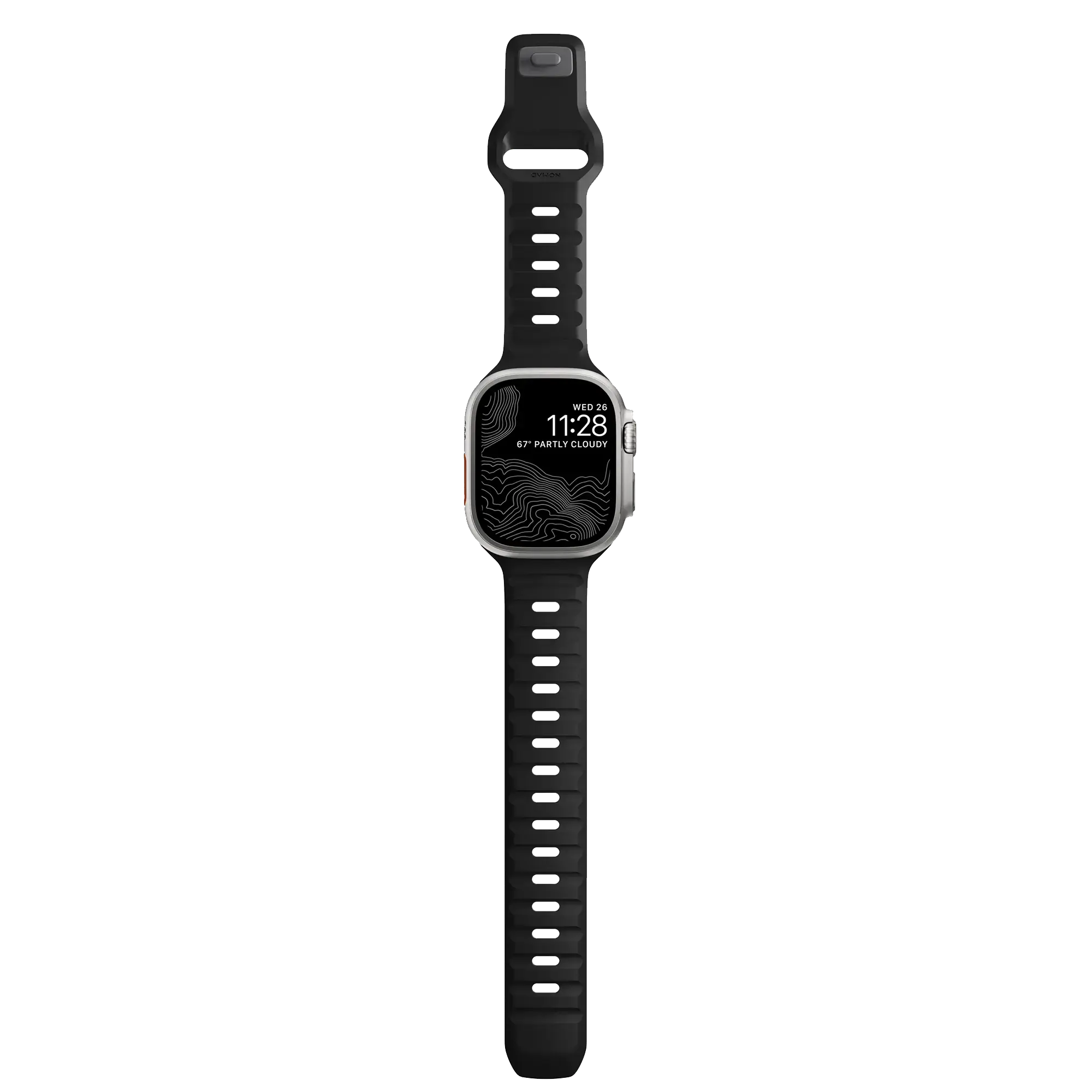 Ремінець NOMAD Sport Band - Black для Apple Watch 42/44/45/49mm