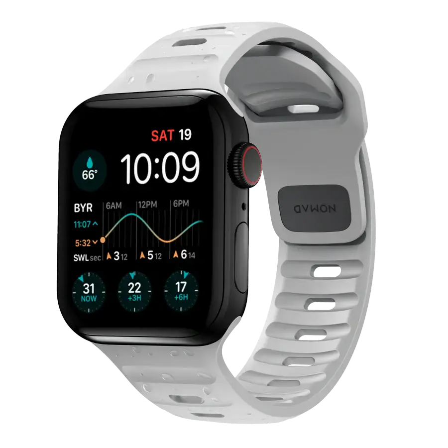 Ремінець NOMAD Sport Band для Apple Watch 42/44/45/46/49mm - Lunar Gray (NM01958185)