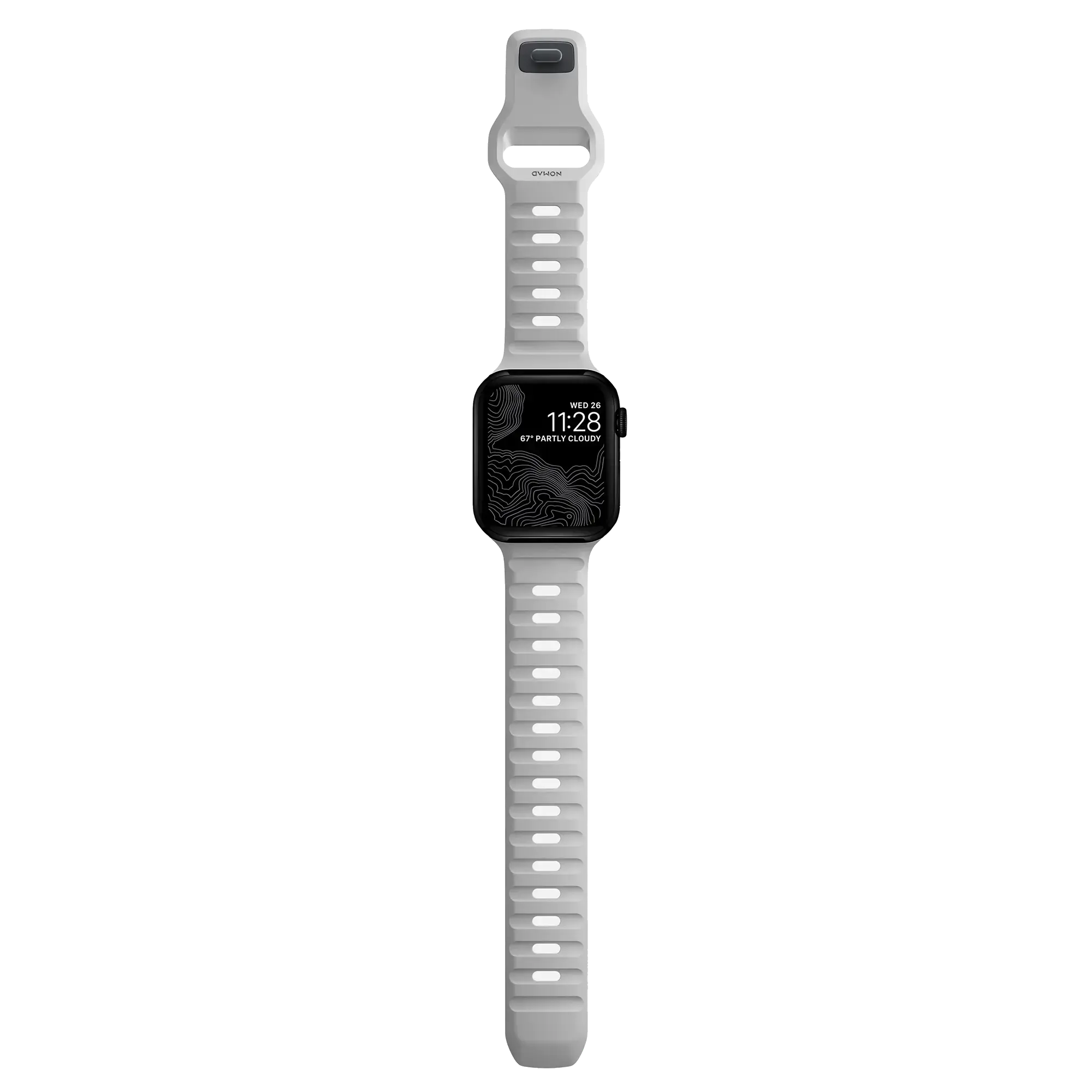 Ремінець NOMAD Sport Band - Lunar Gray для Apple Watch 42/44/45/49mm