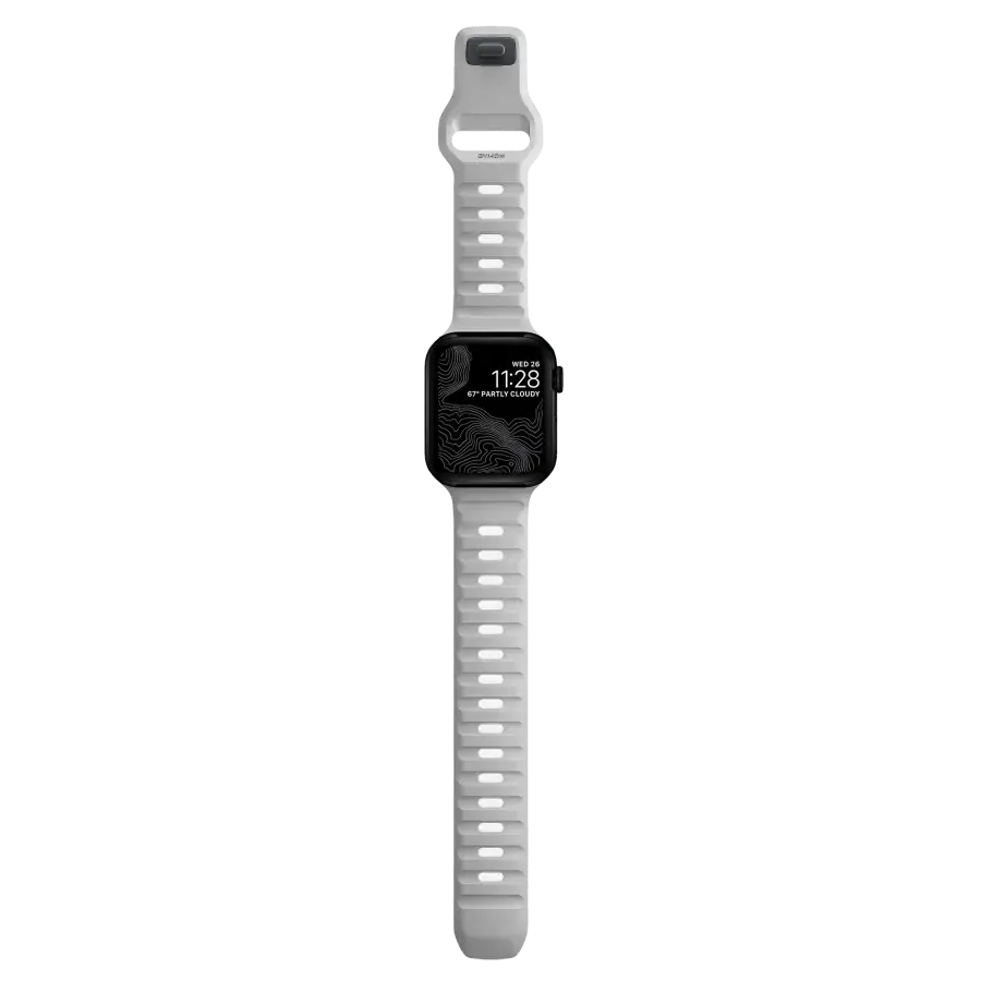Ремінець NOMAD Sport Band для Apple Watch 42/44/45/46/49mm - Lunar Gray (NM01958185)