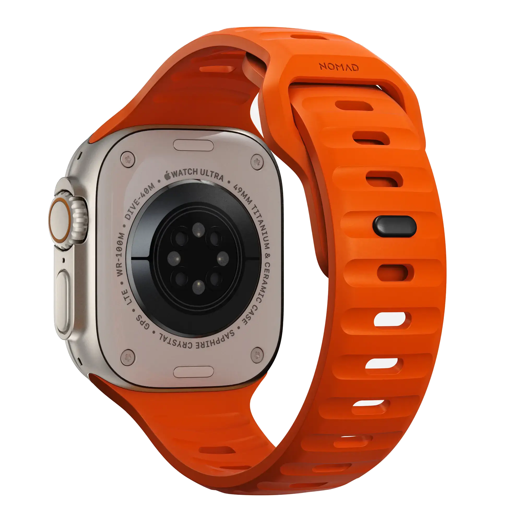 Ремінець NOMAD Sport Band - Ultra Orange для Apple Watch 42/44/45/49mm