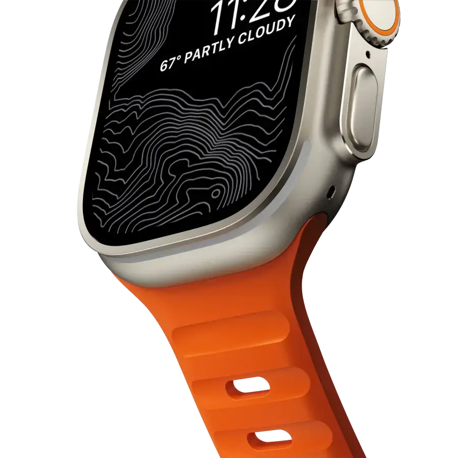 Ремінець NOMAD Sport Band для Apple Watch 42/44/45/46/49mm - Ultra Orange (NM00736685)