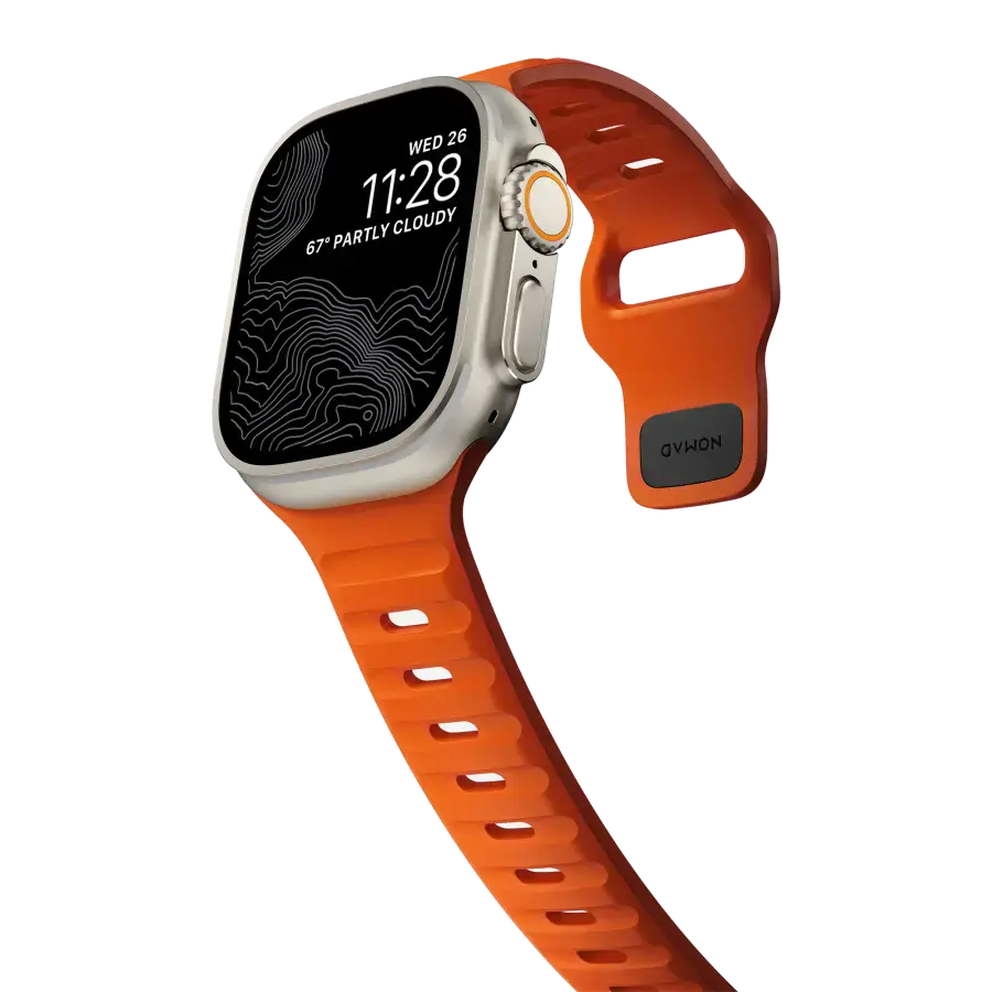 Ремінець NOMAD Sport Band для Apple Watch 42/44/45/46/49mm - Ultra Orange (NM00736685)