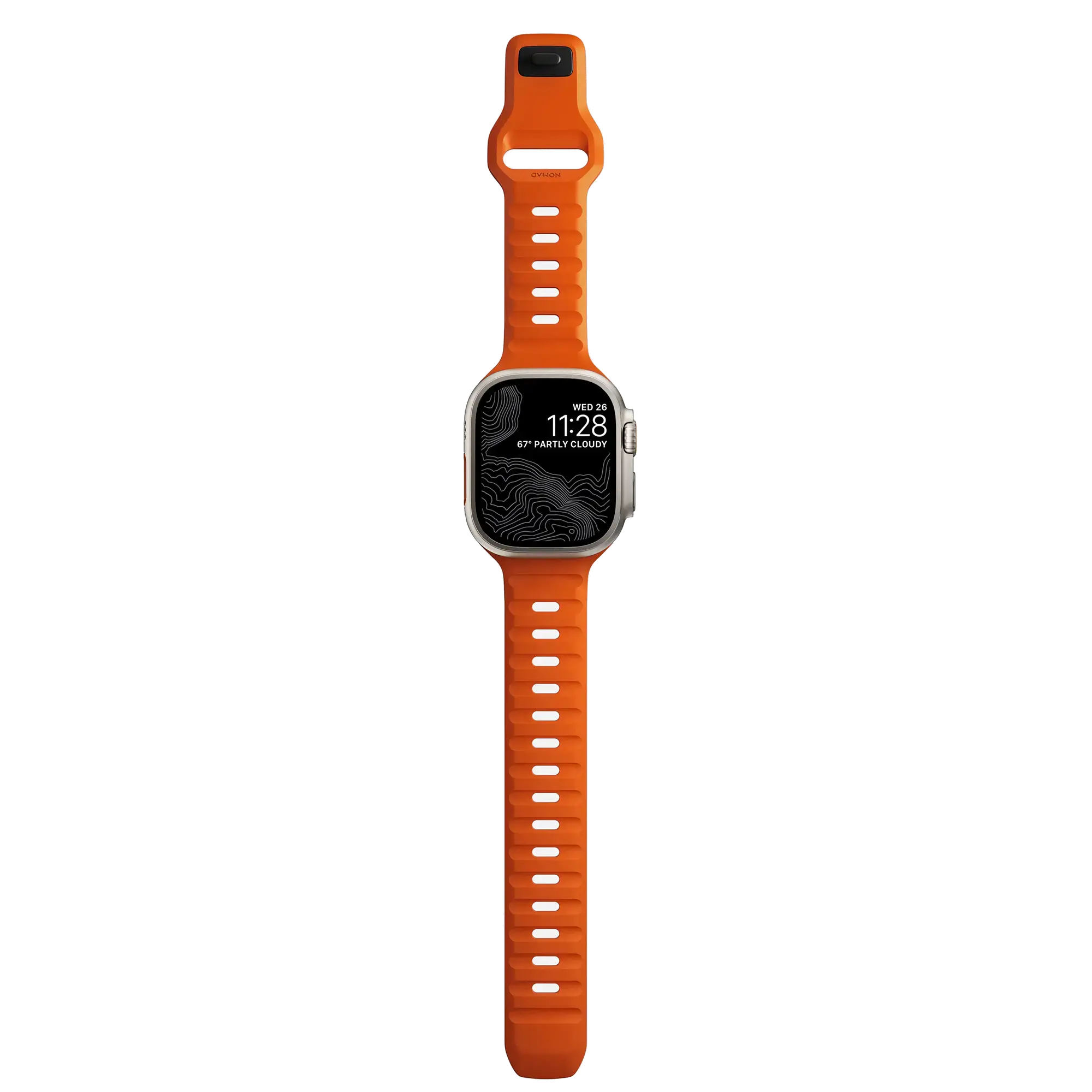 Ремінець NOMAD Sport Band - Ultra Orange для Apple Watch 42/44/45/49mm