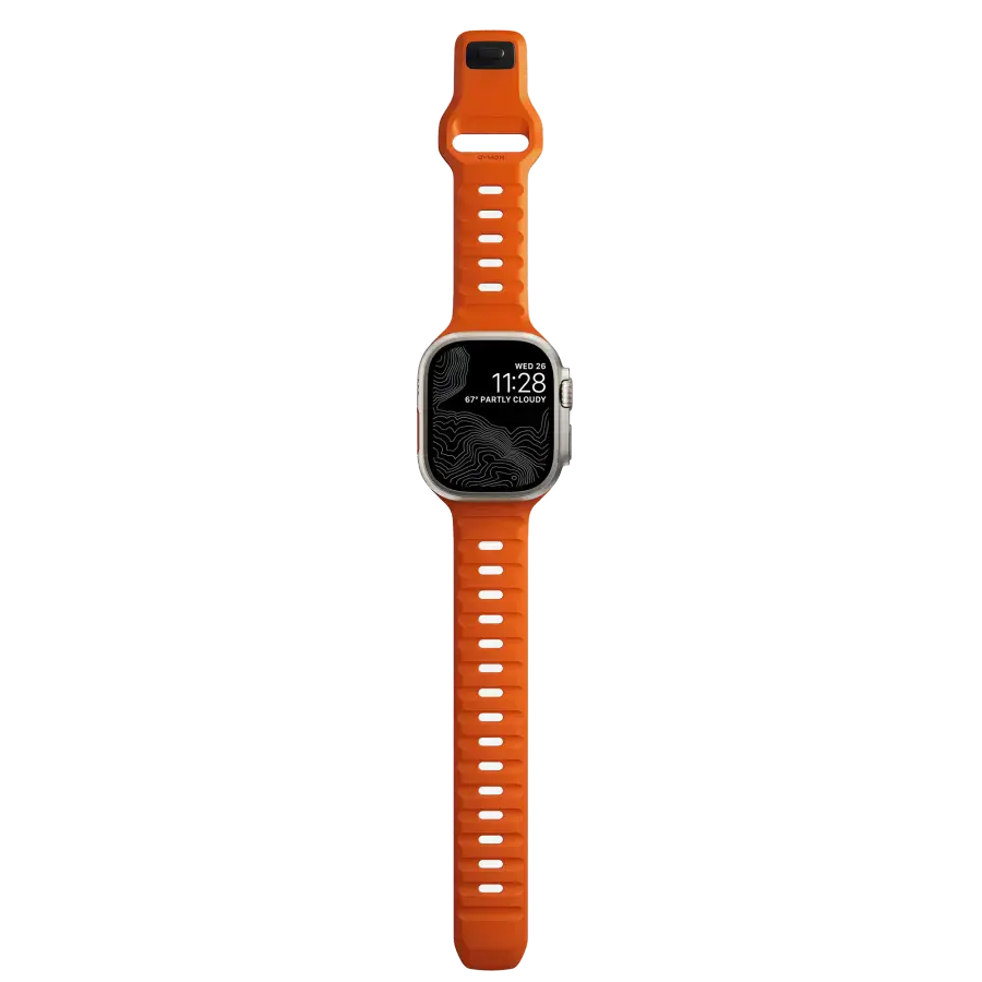 Ремінець NOMAD Sport Band для Apple Watch 42/44/45/46/49mm - Ultra Orange (NM00736685)