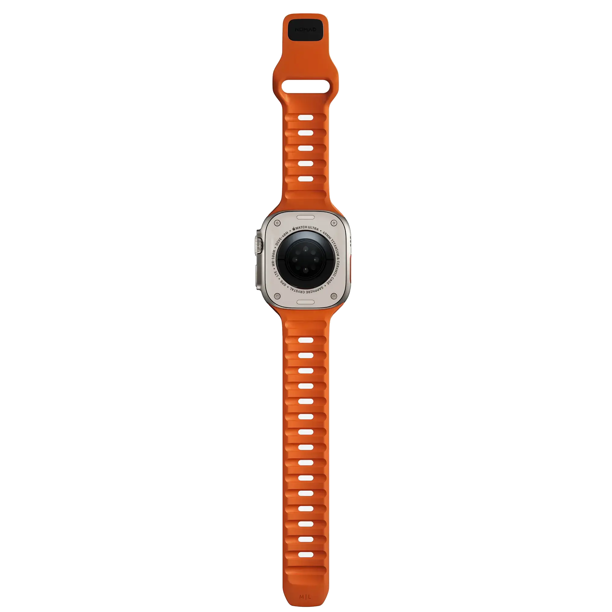 Ремінець NOMAD Sport Band - Ultra Orange для Apple Watch 42/44/45/49mm