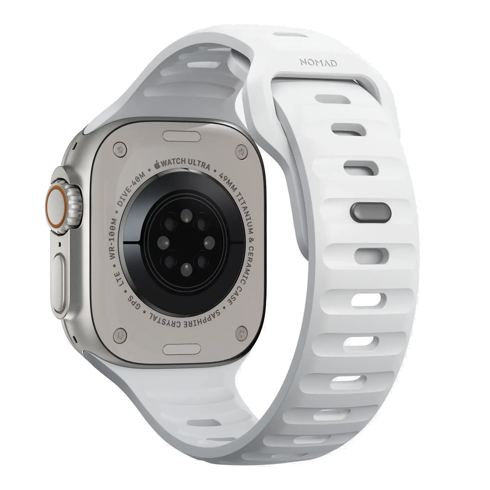 Ремешок NOMAD Sport Band - White для Apple Watch 42/44/45/49mm