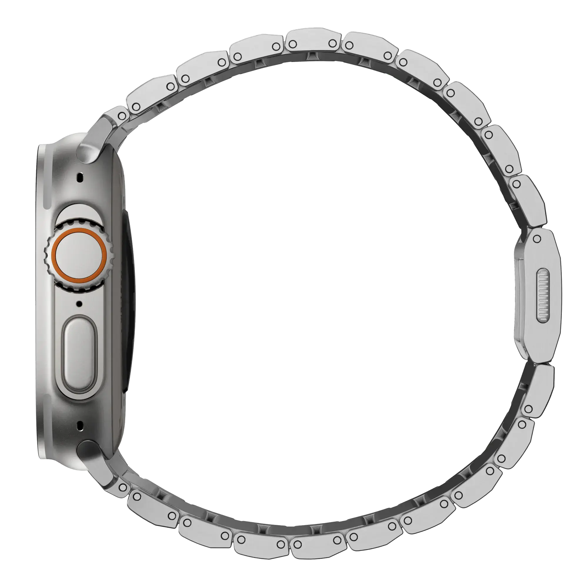 Ремешок NOMAD Titanium Band - Natural Hardware для Apple Watch 42/44/45/49mm