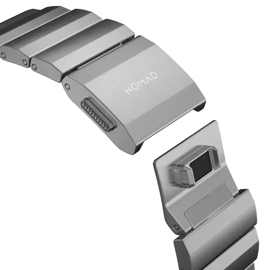 Ремінець NOMAD Titanium Band - Natural Hardware для Apple Watch 42/44/45/49mm