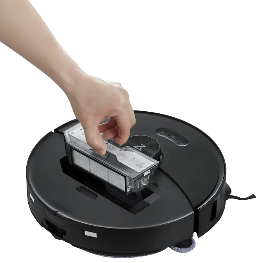 Робот-пылесос с влажной уборкой RoboRock S8 MaxV Ultra - Black (S8MVU52-00)