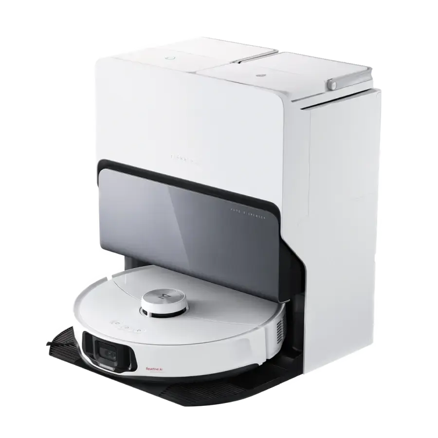 Робот-пылесос с влажной уборкой RoboRock S8 MaxV Ultra - White (S8MVU02-00)