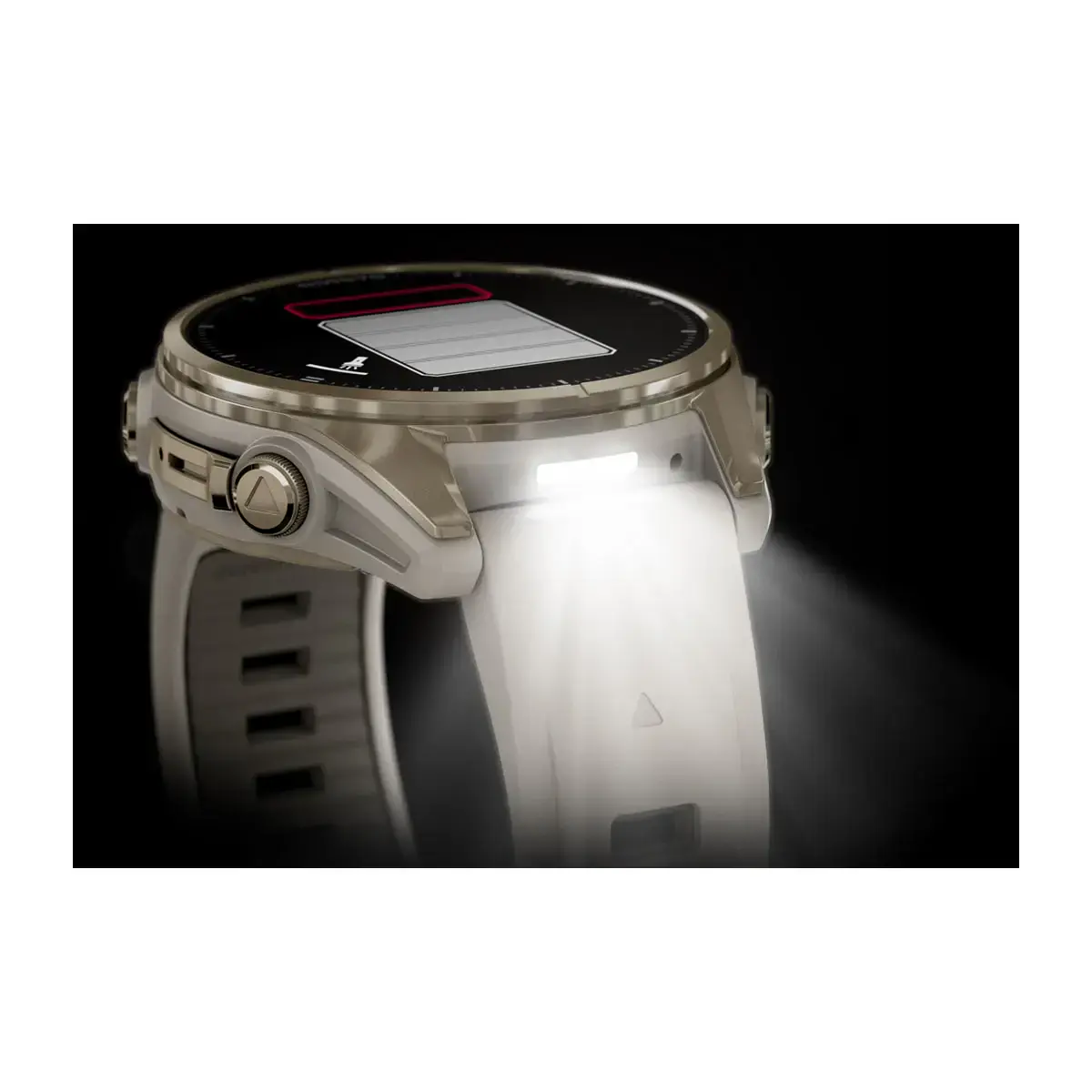 Смарт-годинник Garmin fenix 8 AMOLED 43 mm Sapphire, Soft Gold with Fog Gray/Dark Sandstone Silicone Band (010-02903-10/11)