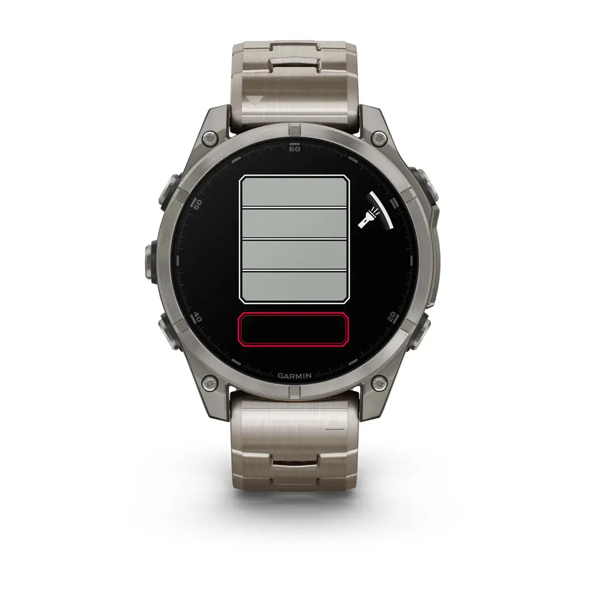 Смарт-годинник Garmin fenix 8 AMOLED 47 mm Sapphire, Titanium with slots Titanium (010-02904-40)