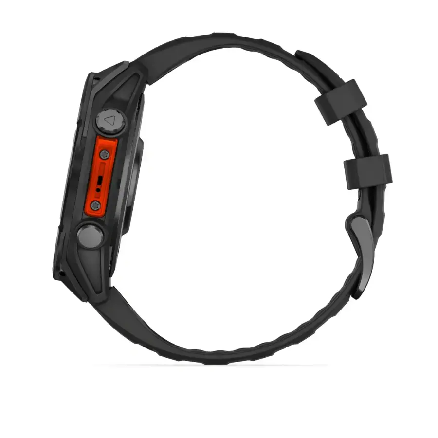 Смарт-годинник Garmin fenix 8 AMOLED 47 mm Slate Gray with Black Silicone Band (010-02904-00)