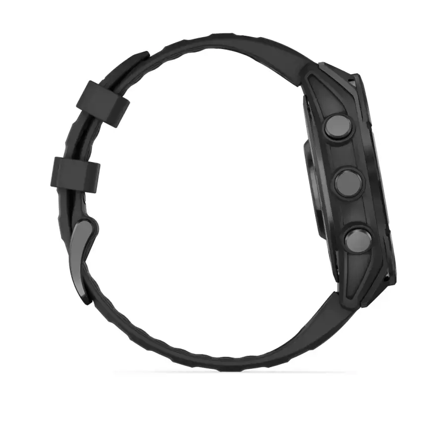 Смарт-годинник Garmin fenix 8 AMOLED 47 mm Slate Gray with Black Silicone Band (010-02904-00)
