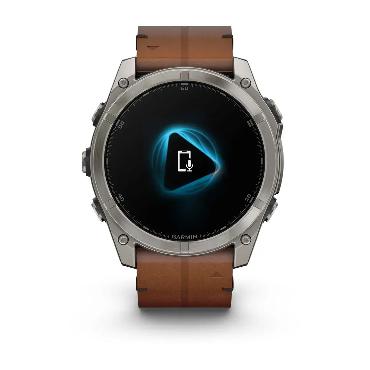 Смарт-часы Garmin fenix 8 AMOLED 51 mm Sapphire, Graphite/Carbon Gray DLC Titanium with QuickFit leather strap 26 mm (010-02905-40)