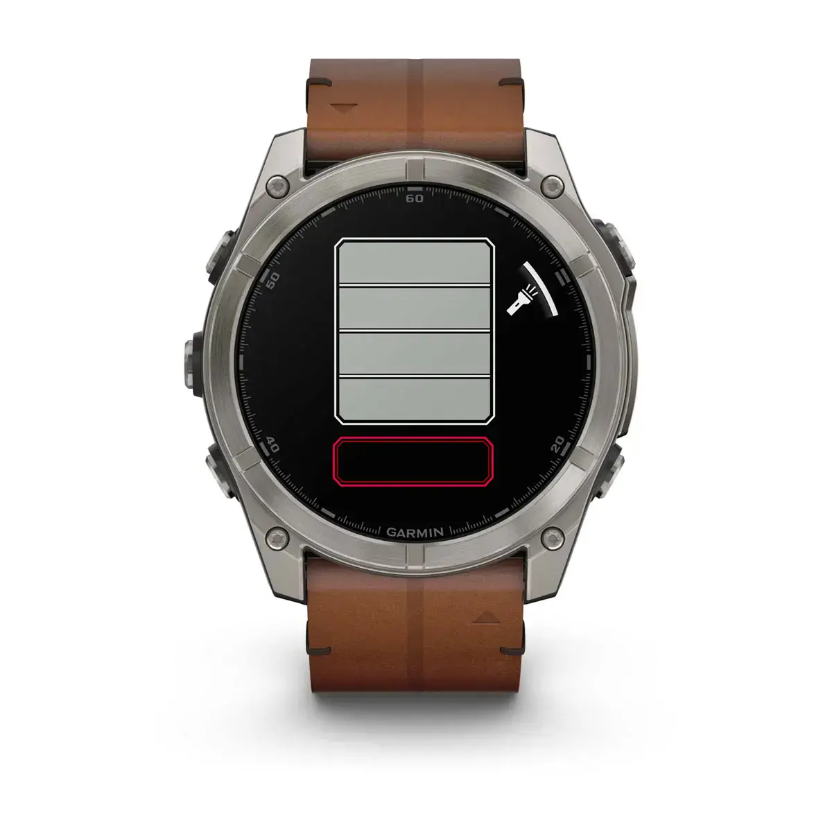 Смарт-часы Garmin fenix 8 AMOLED 51 mm Sapphire, Graphite/Carbon Gray DLC Titanium with QuickFit leather strap 26 mm (010-02905-40)