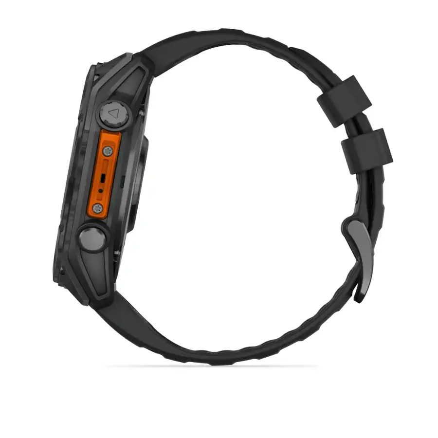 Смарт-годинник Garmin fenix 8 AMOLED 51 mm Slate Gray with Black Silicone Band (010-02905-00)