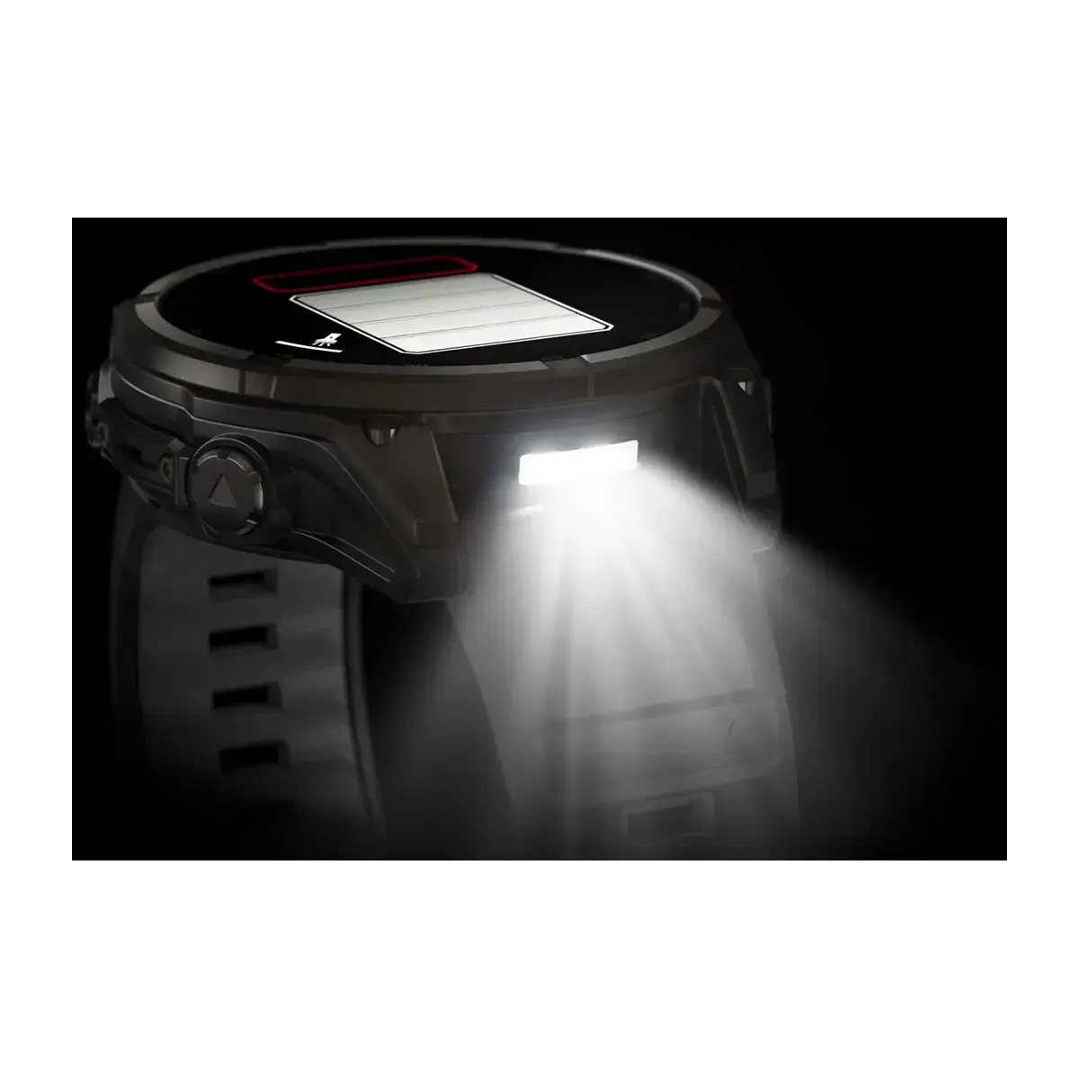 Смарт-годинник Garmin fenix 8 SOLAR 47 mm Sapphire, Carbon Gray DLC Titanium with Black/Pebble Gray Silicone Band (010-02906-10/11)