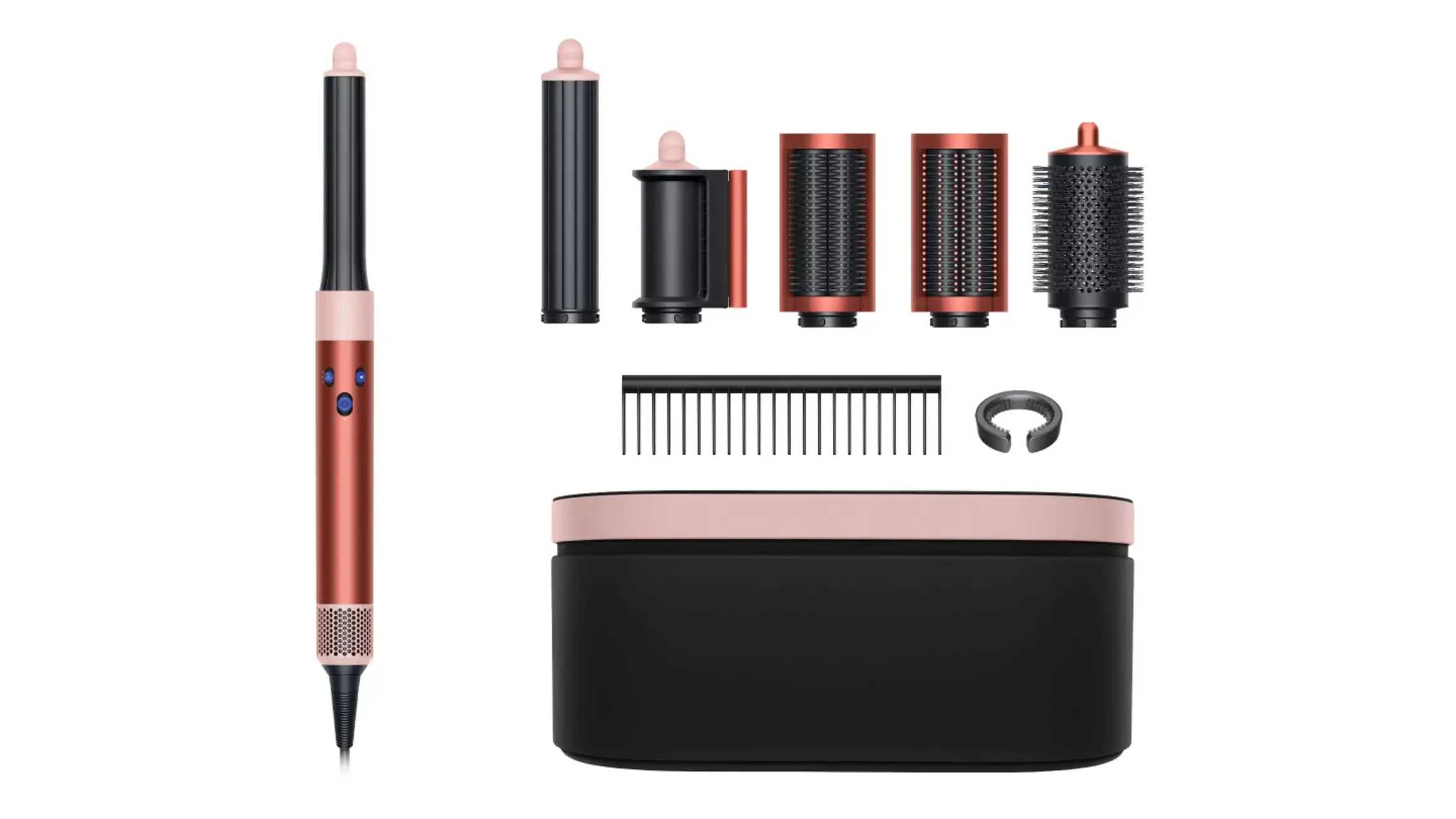 Стайлер для довгого волосся Dyson Airwrap Multi-styler Complete Long - Strawberry Bronze/Blush Pink (581841-01) EU