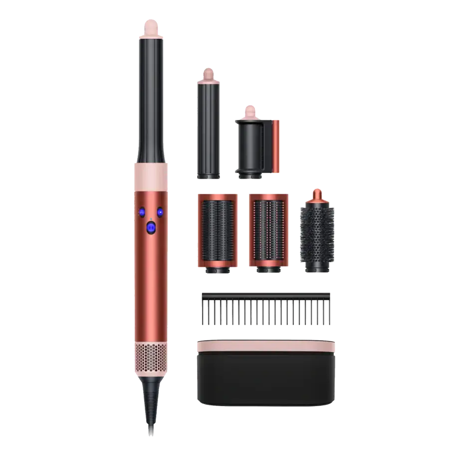 Стайлер для довгого волосся Dyson Airwrap Multi-styler Complete Long - Strawberry Bronze/Blush Pink (581841-01) EU