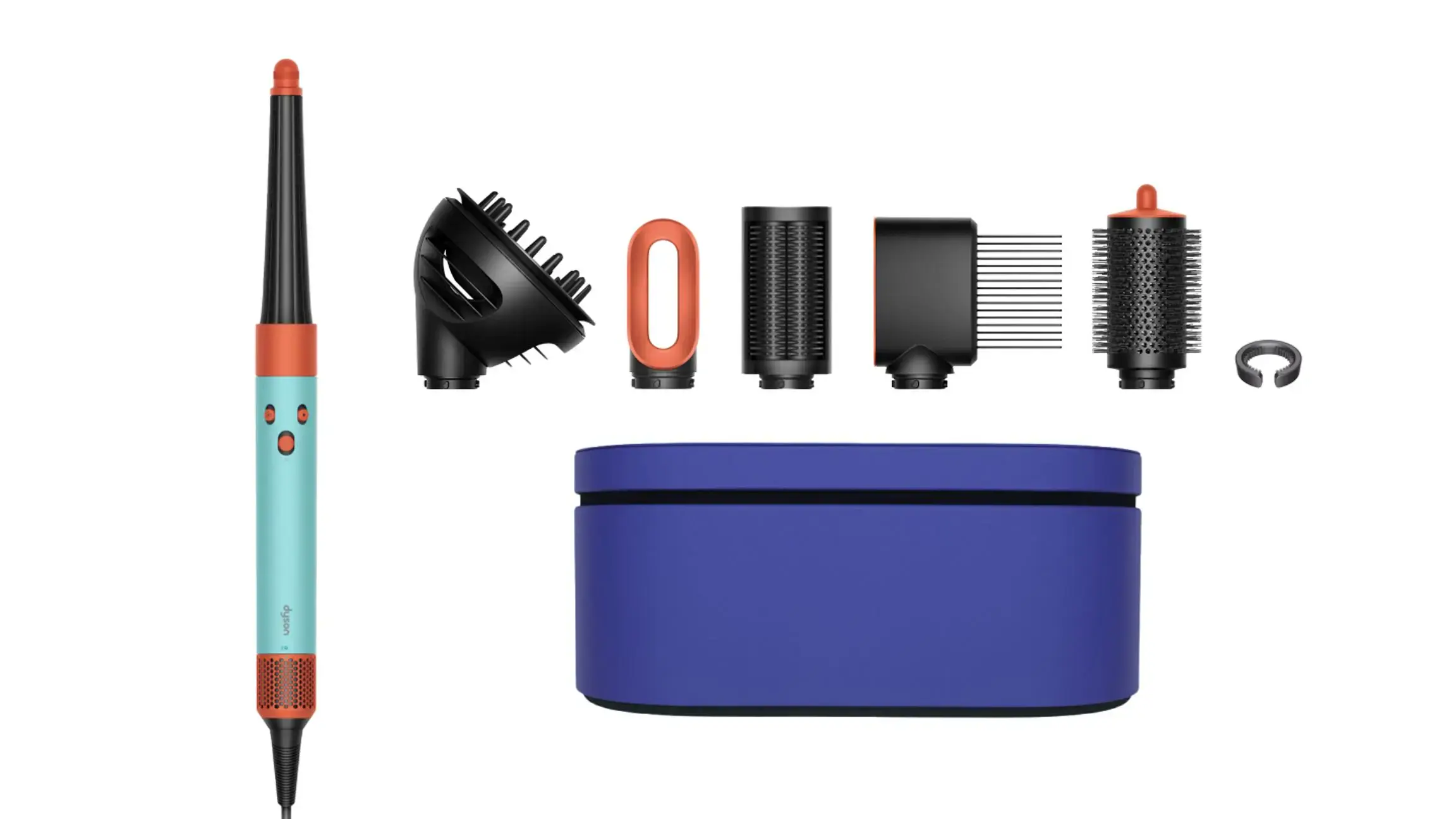 Стайлер для кучерявого волосся Dyson Airwrap i.d. Multi-Styler and Dryer Curly to Coily - Ceramic Patina/Topaz (533736-01) EU
