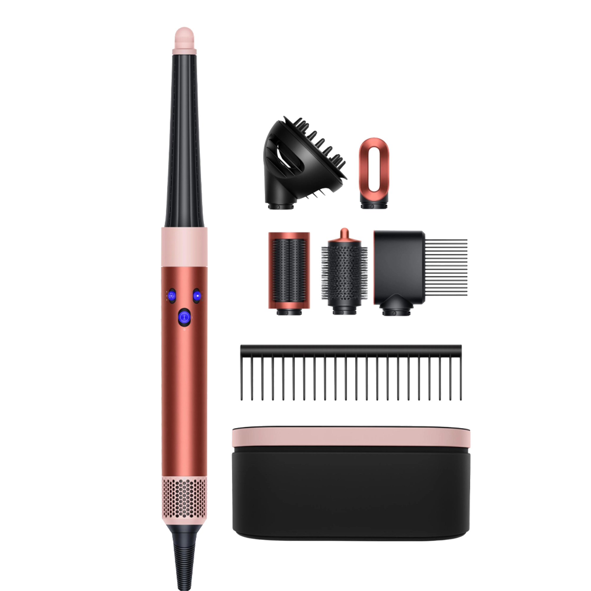 Стайлер для кучерявого волосся Dyson Airwrap i.d. Multi-Styler and Dryer Curly to Coily - Strawberry Bronze/Blush Pink (560797-01)