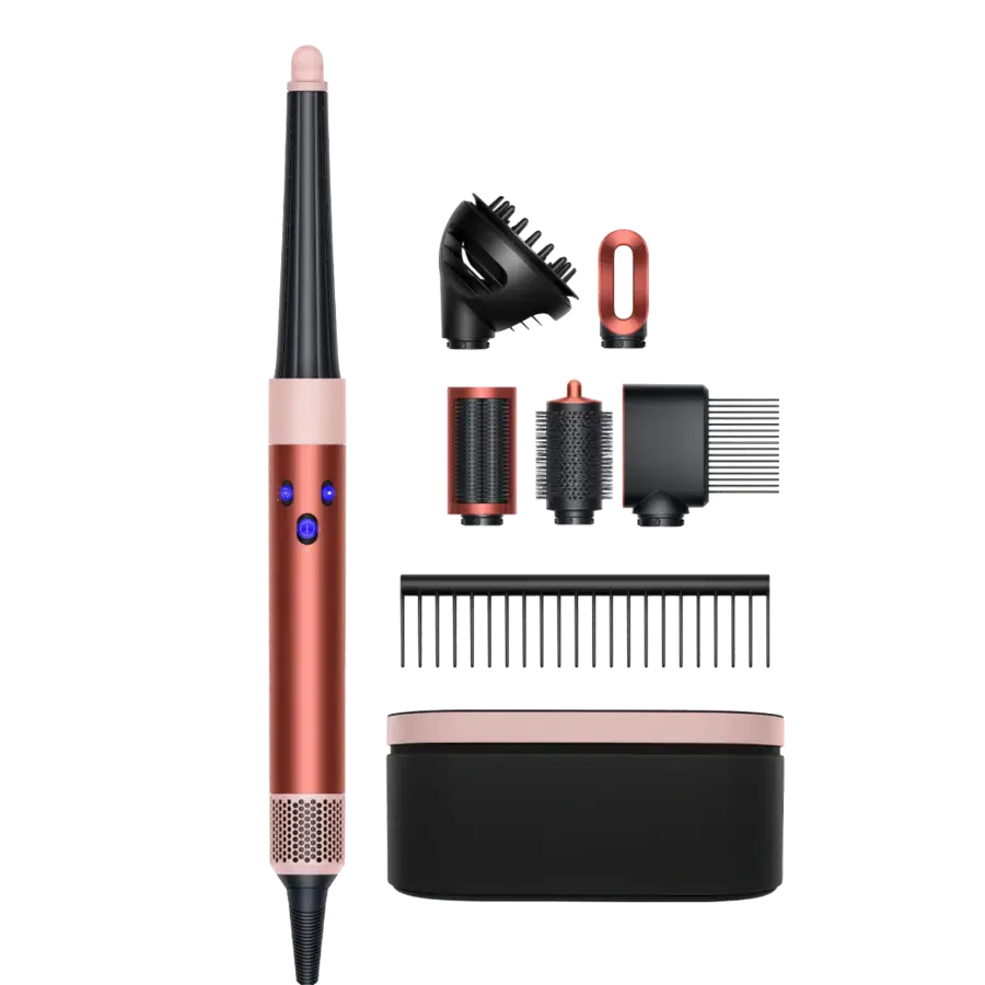 Стайлер для кучерявого волосся Dyson Airwrap i.d. Multi-Styler and Dryer Curly to Coily - Strawberry Bronze/Blush Pink (581137-01) EU