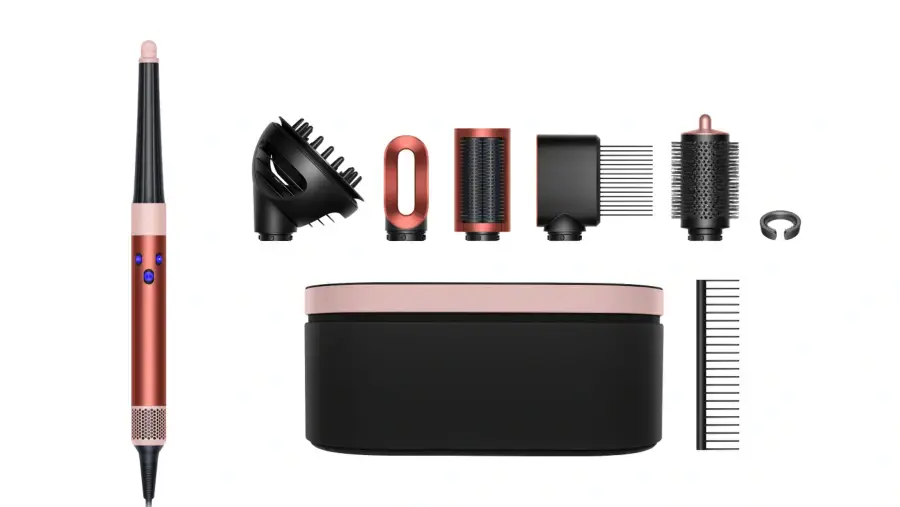 Стайлер для кучерявого волосся Dyson Airwrap i.d. Multi-Styler and Dryer Curly to Coily - Strawberry Bronze/Blush Pink (581137-01) EU