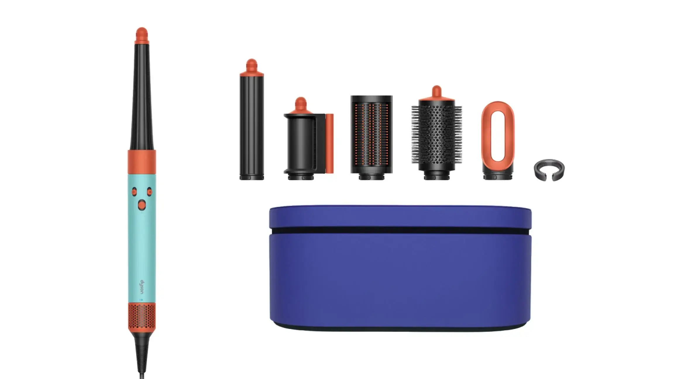 Стайлер для прямого та хвилястого волосся Dyson Airwrap i.d. Multi-Styler and Dryer Straight to Wavy - Ceramic Patina/Topaz (533598-01) EU