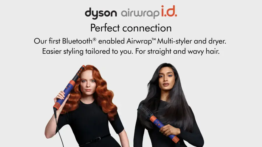 Стайлер для прямых и волнистых волос Dyson Airwrap i.d. Multi-Styler and Dryer Straight to Wavy - Vinca Blue/Topaz (533670-01) EU