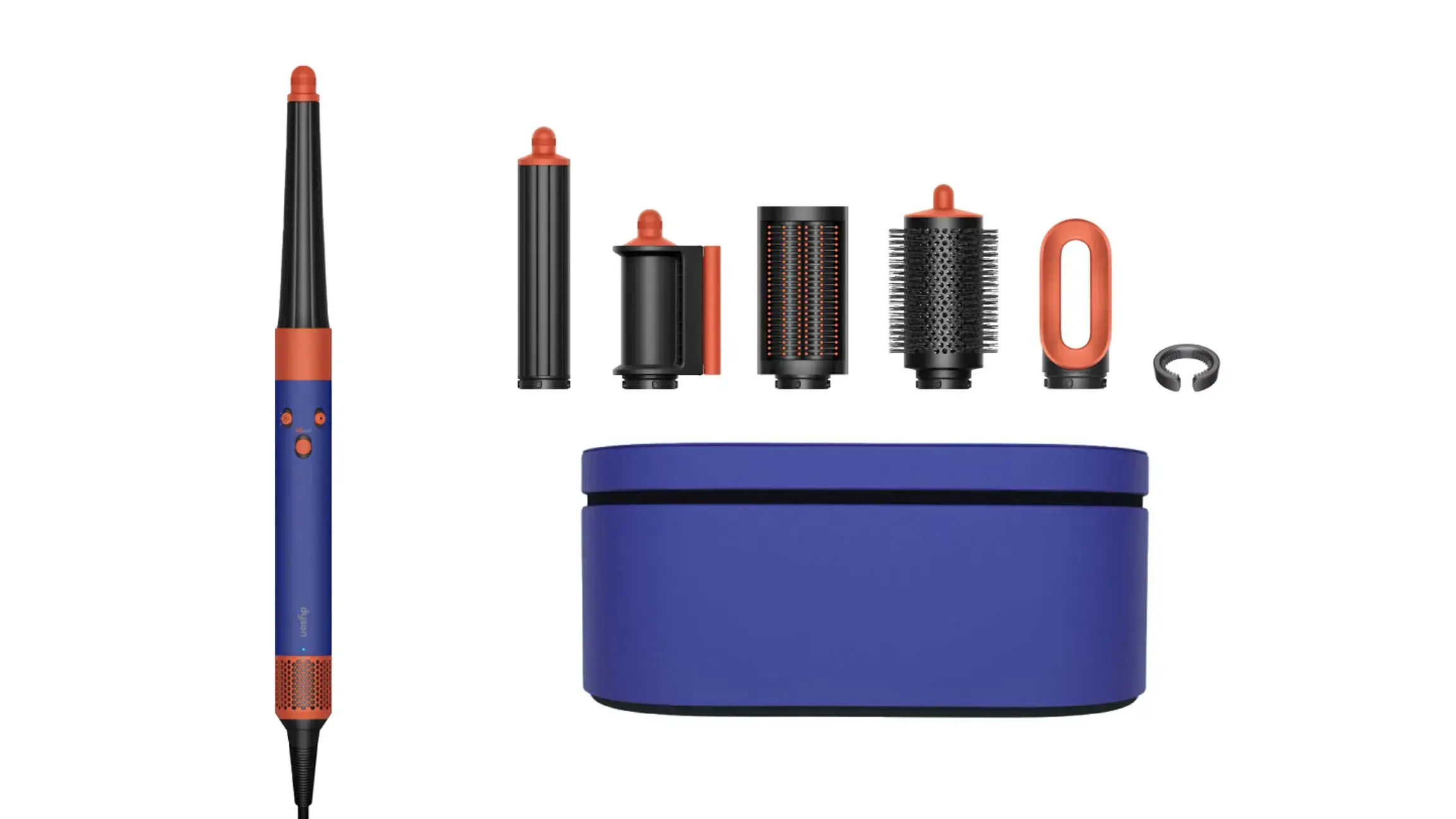 Стайлер для прямого та хвилястого волосся Dyson Airwrap i.d. Multi-Styler and Dryer Straight to Wavy - Vinca Blue/Topaz (533670-01) EU