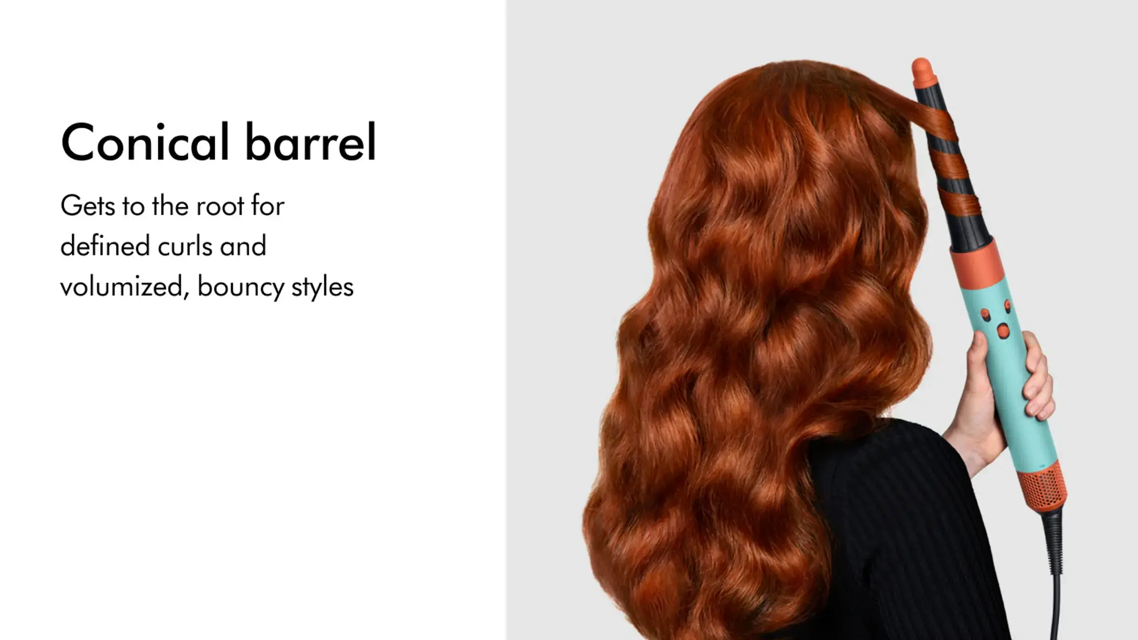 Стайлер для прямых и волнистых волос Dyson Airwrap i.d. Multi-Styler and Dryer Straight+Wavy - Ceramic Apricot/Topaz EU