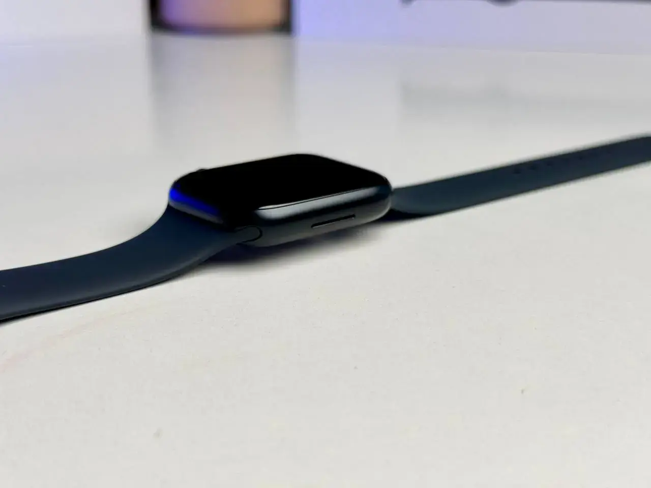 Уцінка, після гарантійного обміну - Apple Watch Series 8 GPS 45mm Midnight Aluminum Case with Midnight Sport Band - M/L (MNUL3)