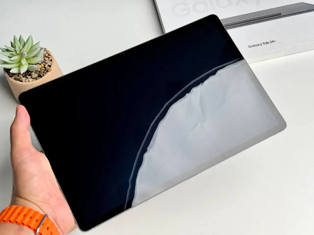 Уцінка, відкрита коробка Планшет Samsung Galaxy Tab S9+ 12/256GB Wi-Fi - Graphite (SM-X810NZAA)