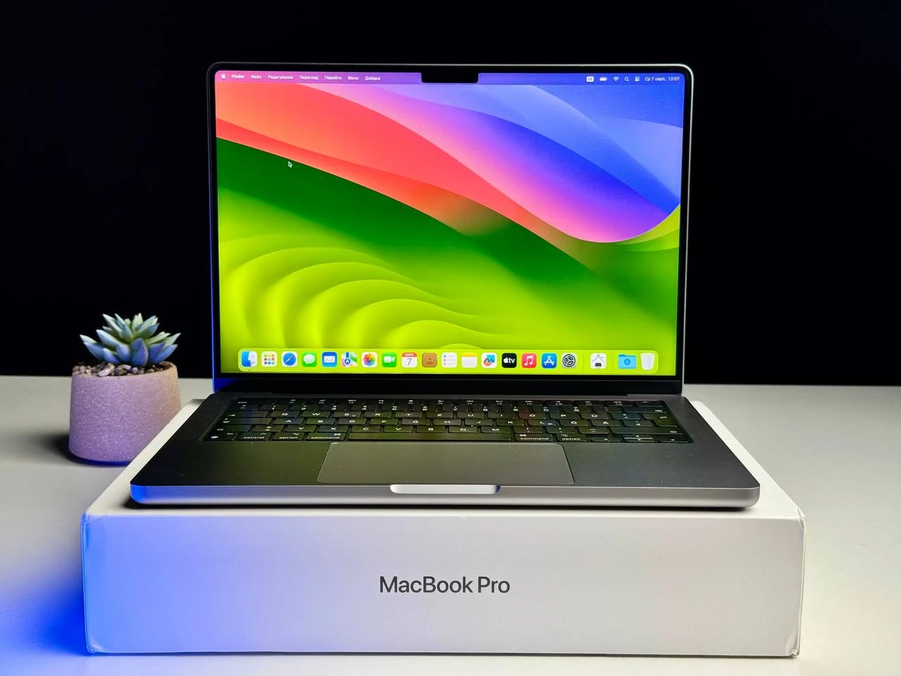 ВЖИВАНИЙ MacBook Pro 14" Space Gray (Z15G001X8) 2021 - Стан: гарний | Комплект: повний | Гарантія: 3 міс.