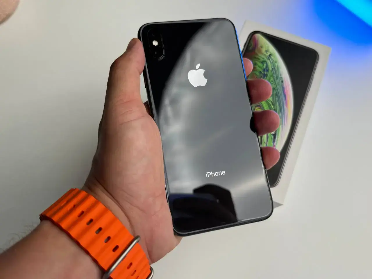 Вживаний Apple iPhone XS Max 256GB Space Gray (MT682) - Стан: ідеальний | Акумулятор: 100% | Комплект: повний