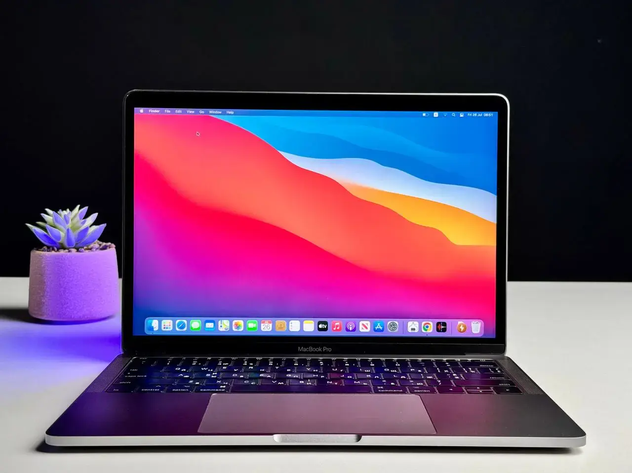 Б/У MacBook Pro 13" Space Gray (MPXQ2) 2017 - Состояние: хороший | Аккумулятор: 100% | Комплект: полный | Гарантія: 1 мес.