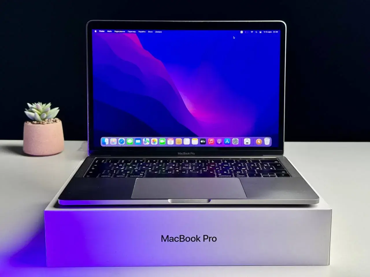 Б/У MacBook Pro 13" Space Gray (MR9R2) 2018 - Состояние: хороший | Комплект: полный | Гарантія: 1 мес.